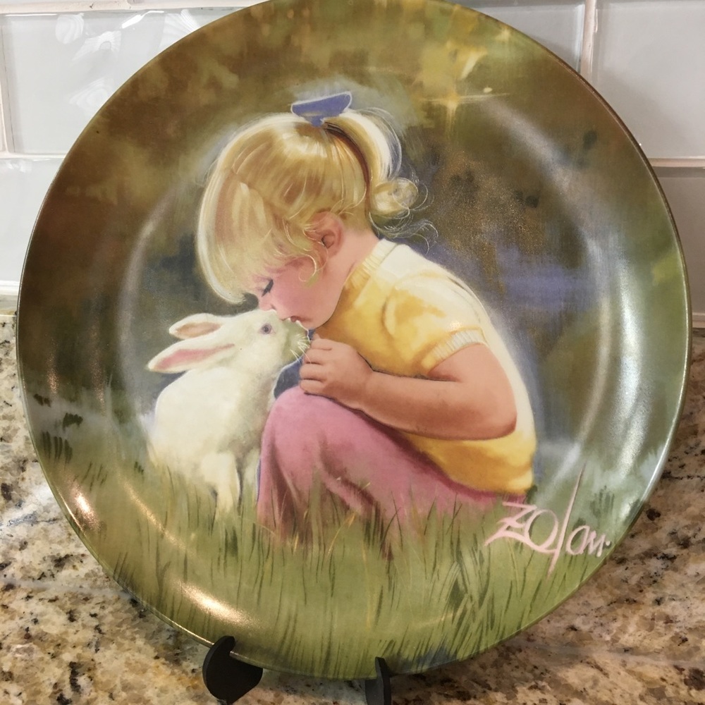Vintage Pemberton & Oakes “Tender Moment” Plate